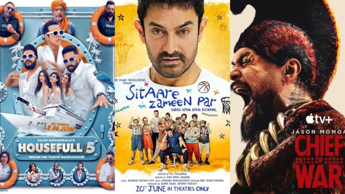 ओटीटी या आठवड्यात (28 जुलै – 2 ऑगस्ट) रिलीज होते: हाऊसफुल 5, सीताारे झेमेन सम, थम्मुदू, युद्ध प्रमुख आणि बरेच काही